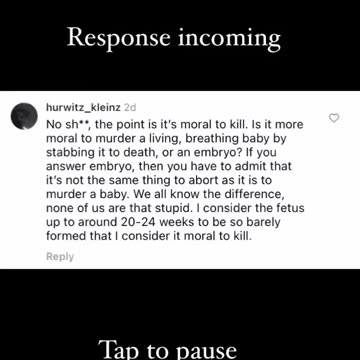 No, it is not “more moral” to kill a human fetus than it is to kill a human baby