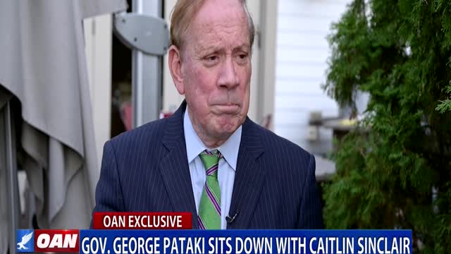 Gov. George Pataki sits down with Caitlin Sinclair