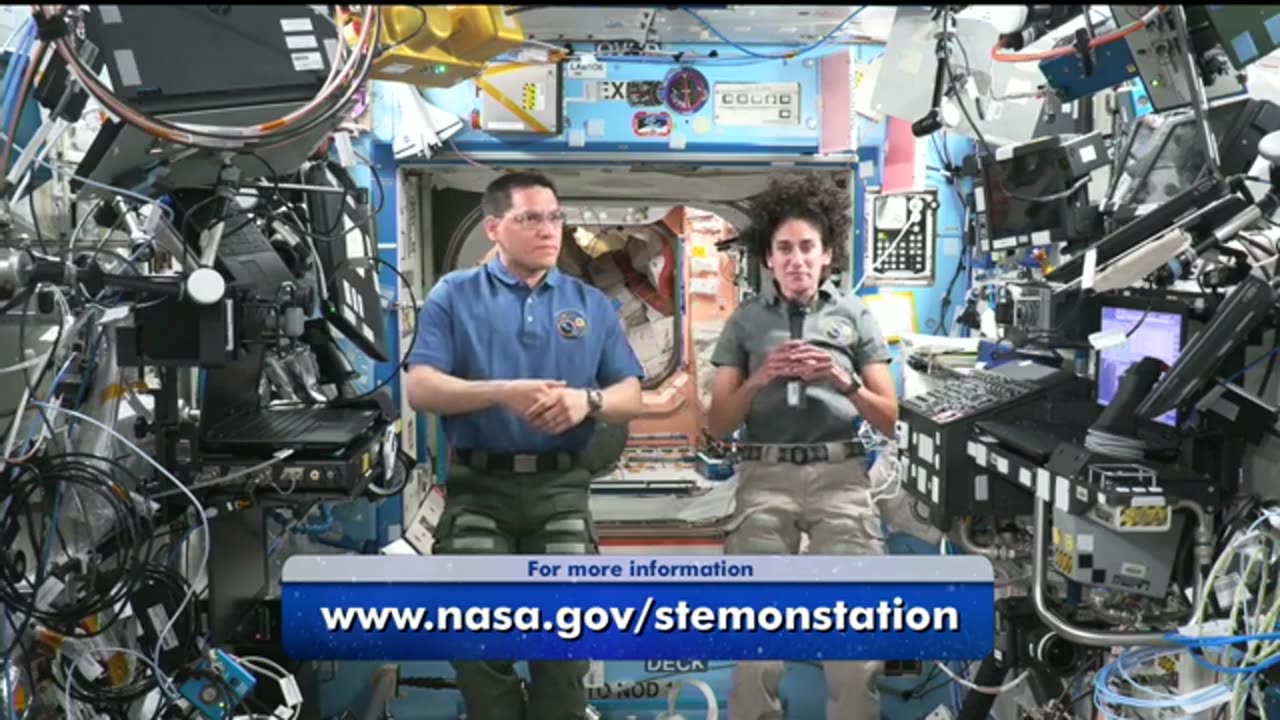 Expedition 69 Space Station Crew Answers Gray, Georgia, Student Questions - Sept. 7, 2023