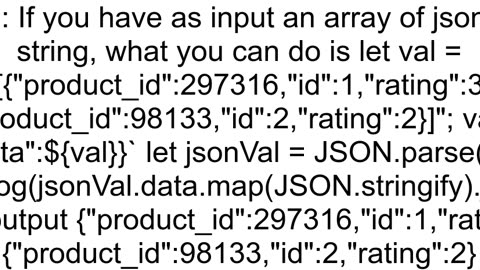 How to convert JSON to JSON lines