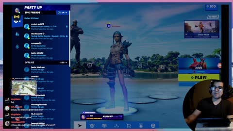 ✌️Live Stream #6 Late Night Fortnite With Friends!