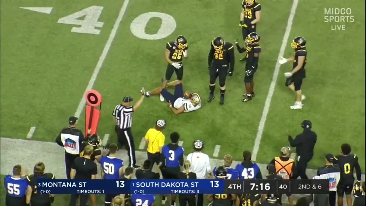 #1 South Dakota State vs Montana State Highlights | College Football Week 2 | 2023 College Football