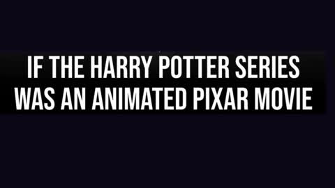 If Harry Potter Had Been an Animated Movie: The Characters | PIXAR MOVIE #shorts #short #shortvideo