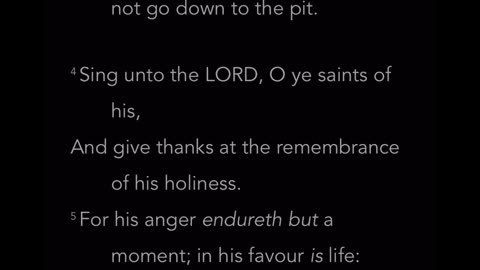 Morning Prayer 302: Psalm 30:2