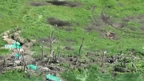 Attack of the Ukrainian army on Russian positions P3