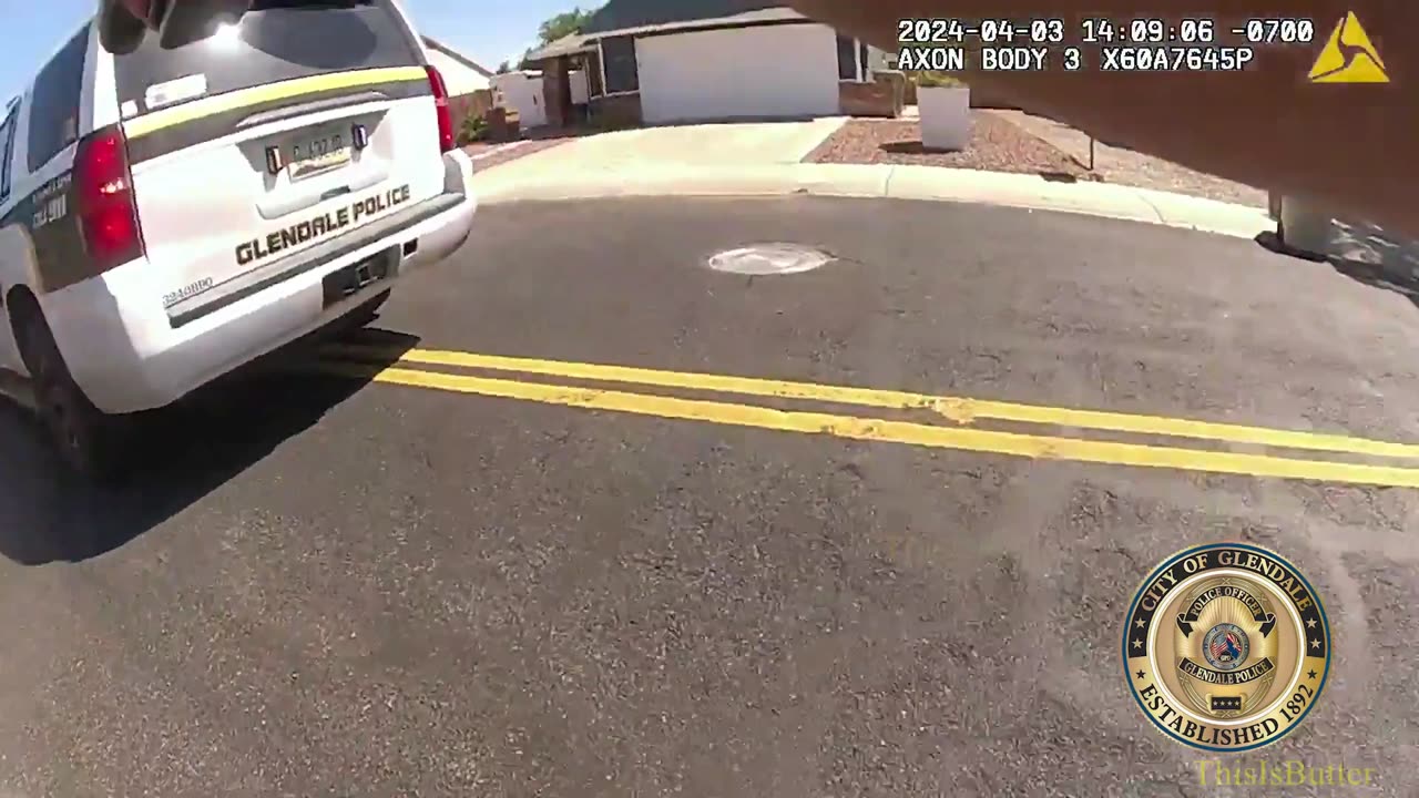 Glendale PD releases body-cam video from police shooting that left an armed suspect injured