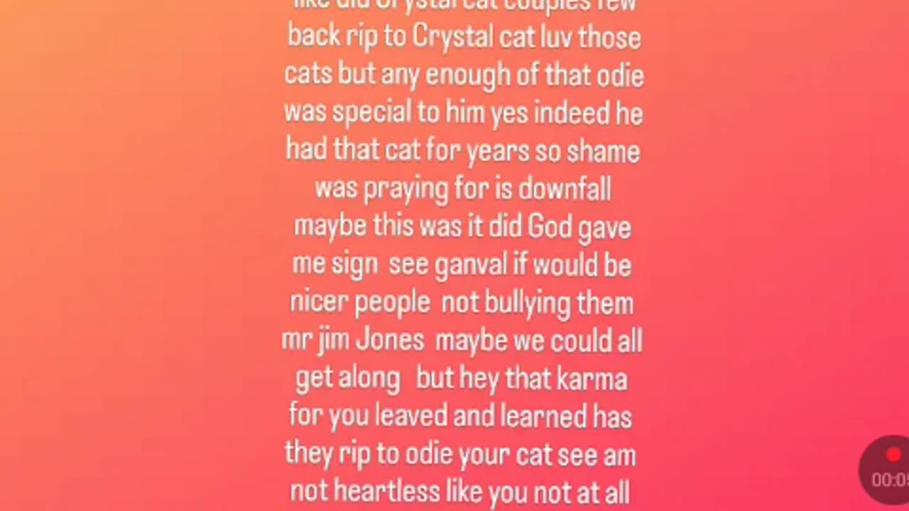 Ganval lost his cat odie also knows bean rip 🐈😺😿🥱🙏🕊122/18/23