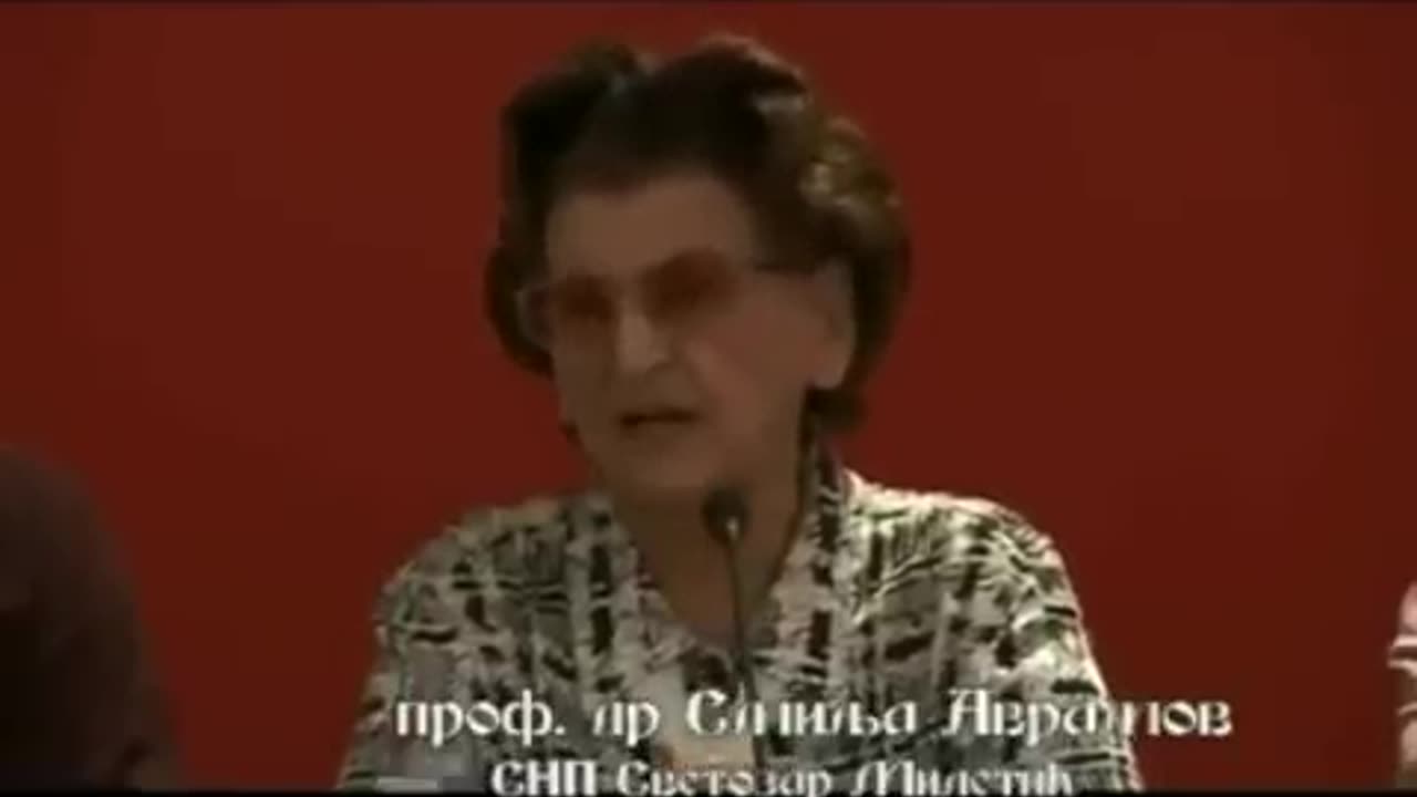 Смиља Аврамов - Апел свим Србима