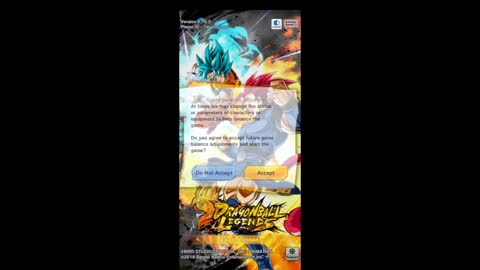 Dragon Ball Z Legend- Initial Setup