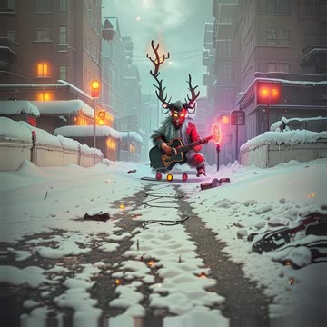 Krampus Is Coming - A Dark and Fiery Rock Animation
