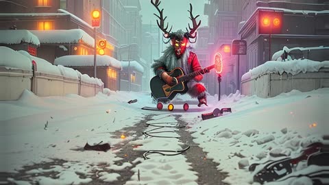 Krampus Is Coming - A Dark and Fiery Rock Animation