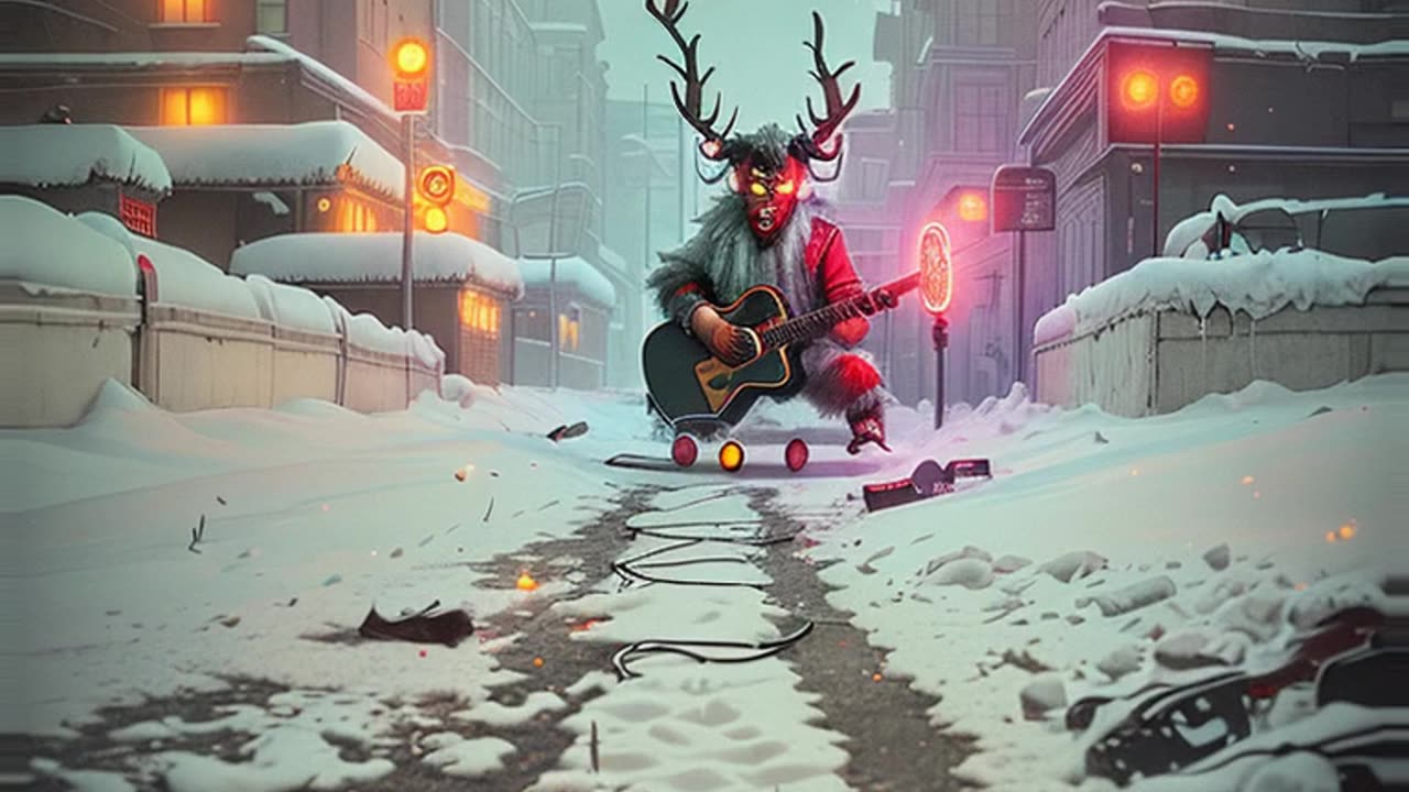 Krampus Is Coming - A Dark and Fiery Rock Animation