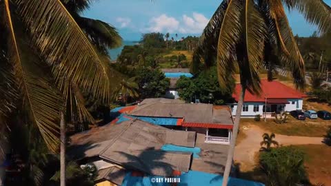 BANDAR KECIL DI HUJUNG SEMENANJUNG MALAYSIA PENGERANG JOHOR MALAYSIA CINEMATIC VIDEO