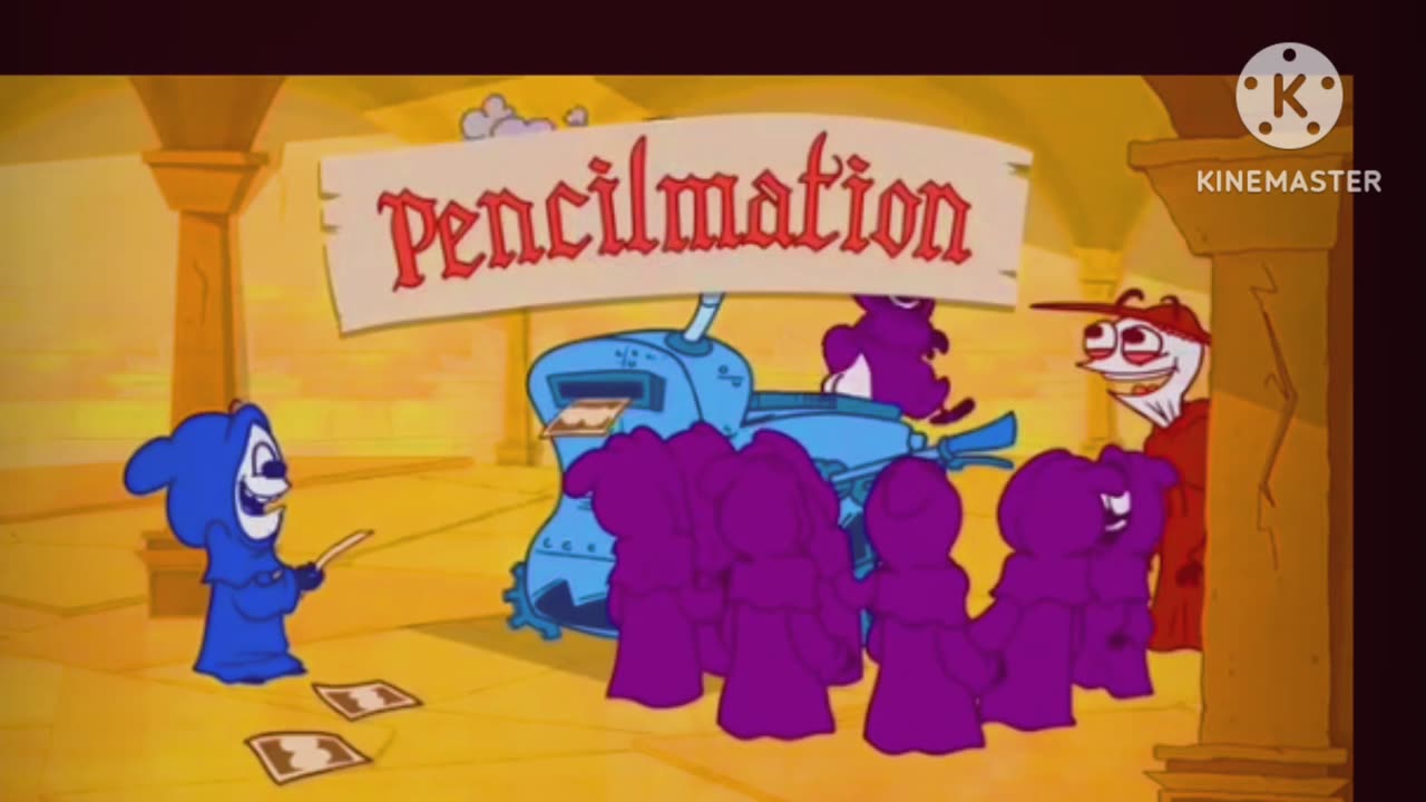 Pencilmate at the top of his class Animated cartoons