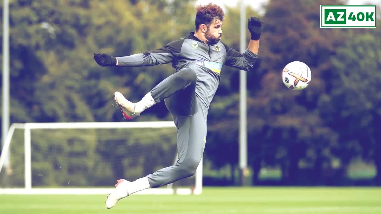 Diego Costa Trains With Wolves Ahead of His Return To Chelsea