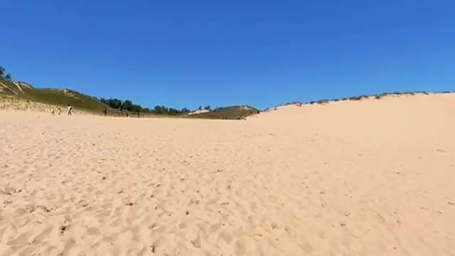POV: you make it to the top ofthe Dune Climb
