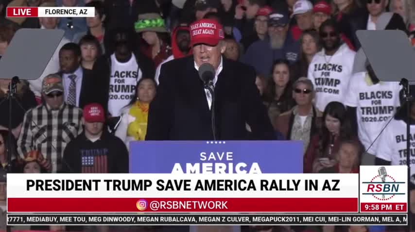 "These People Are Living in Hell!" - Trump Gives Shout Out to Jan. 6 Prisoners in DC Gulag