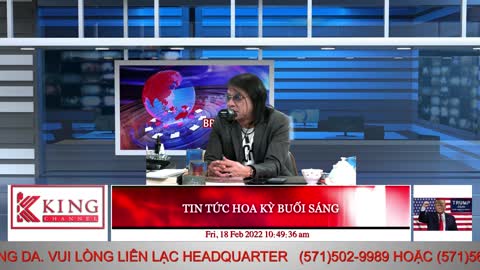 TIN TỨC HOA KỲ BUỔI SÁNG - 02/18/2022 - The KING Channel
