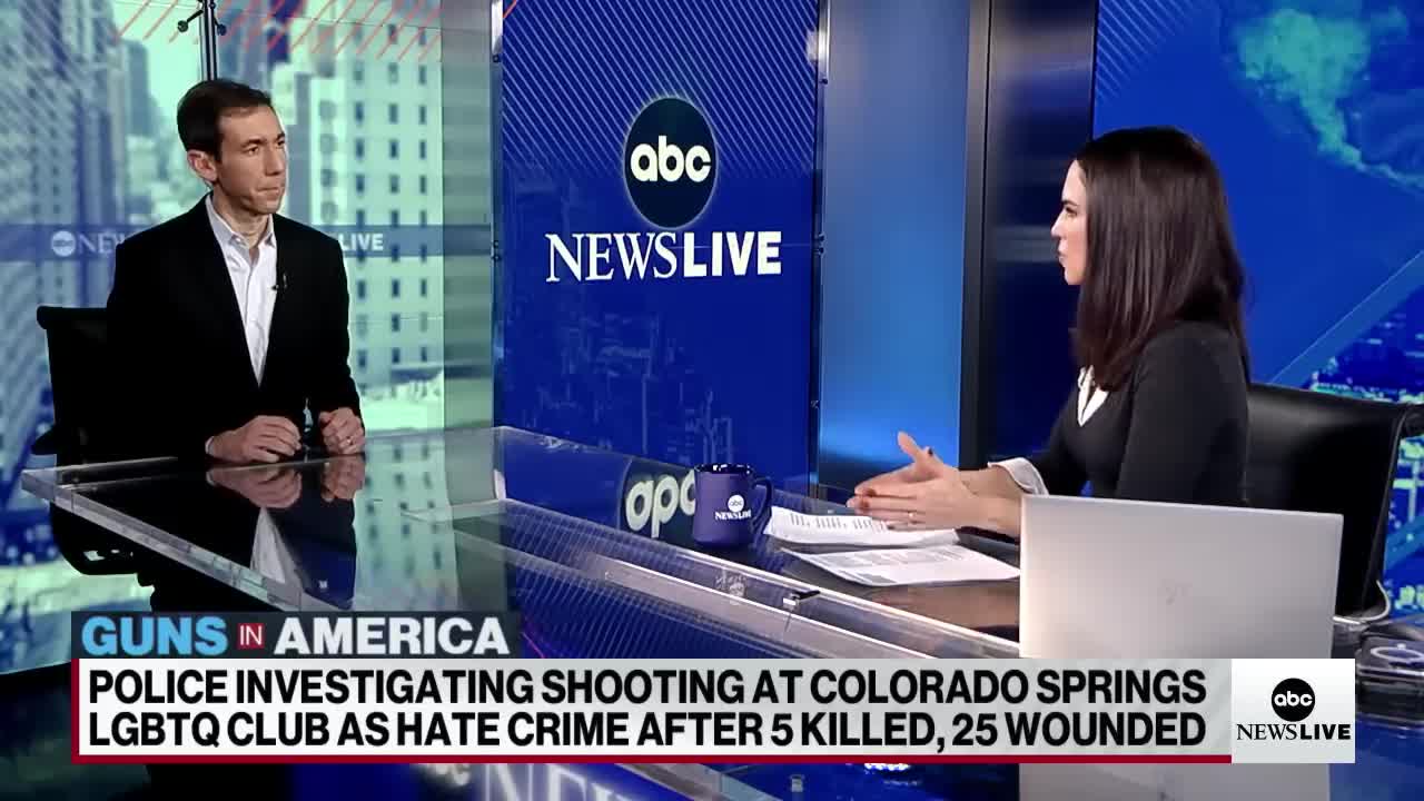 5 dead, 25 injured in shooting at LGBTQ club in Colorado | ABCNL