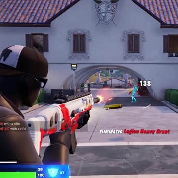 Fortnite C5S1 Winterfest Q Light off a firework