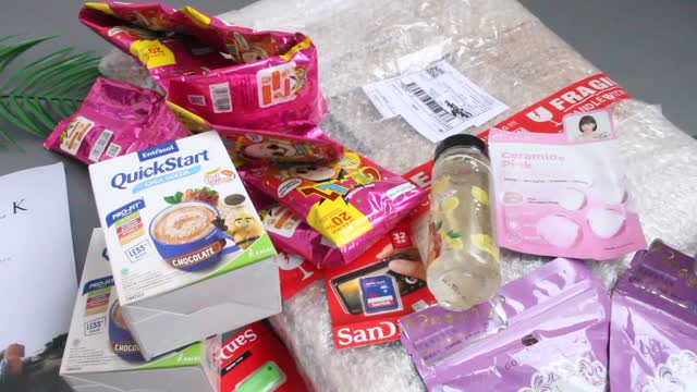 Unboxing Indonesian Snack Video