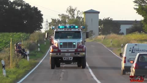 Engine 2 US Army Fire Department Germersheim mit Wailhorn