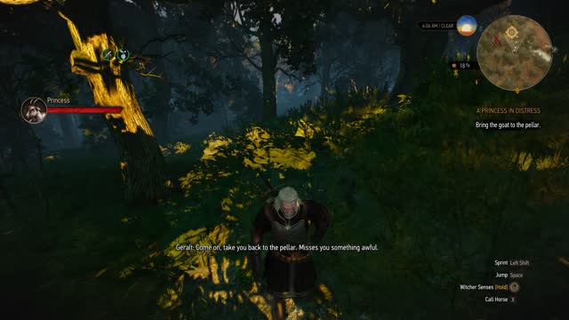 Witcher 3 - Princess In Distress Location of Pellar's Goat