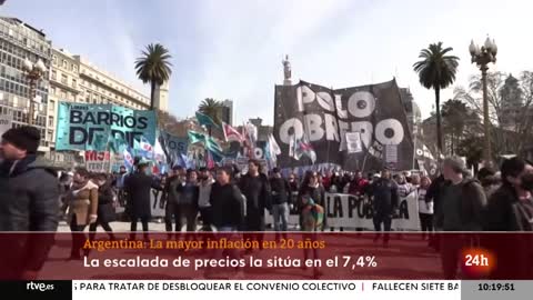 ARGENTINA: La INFLACIÓN sufre su mayor SUBIDA en los últimos 20 AÑOS | RTVE Noticias