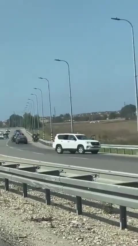 Israel Defence Force hunting several Hamas Fighters who had stolen a car to enter