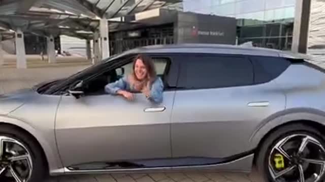 161_ Best car function ever Kia EV GT shorts jessicarmaniac Electric Cars