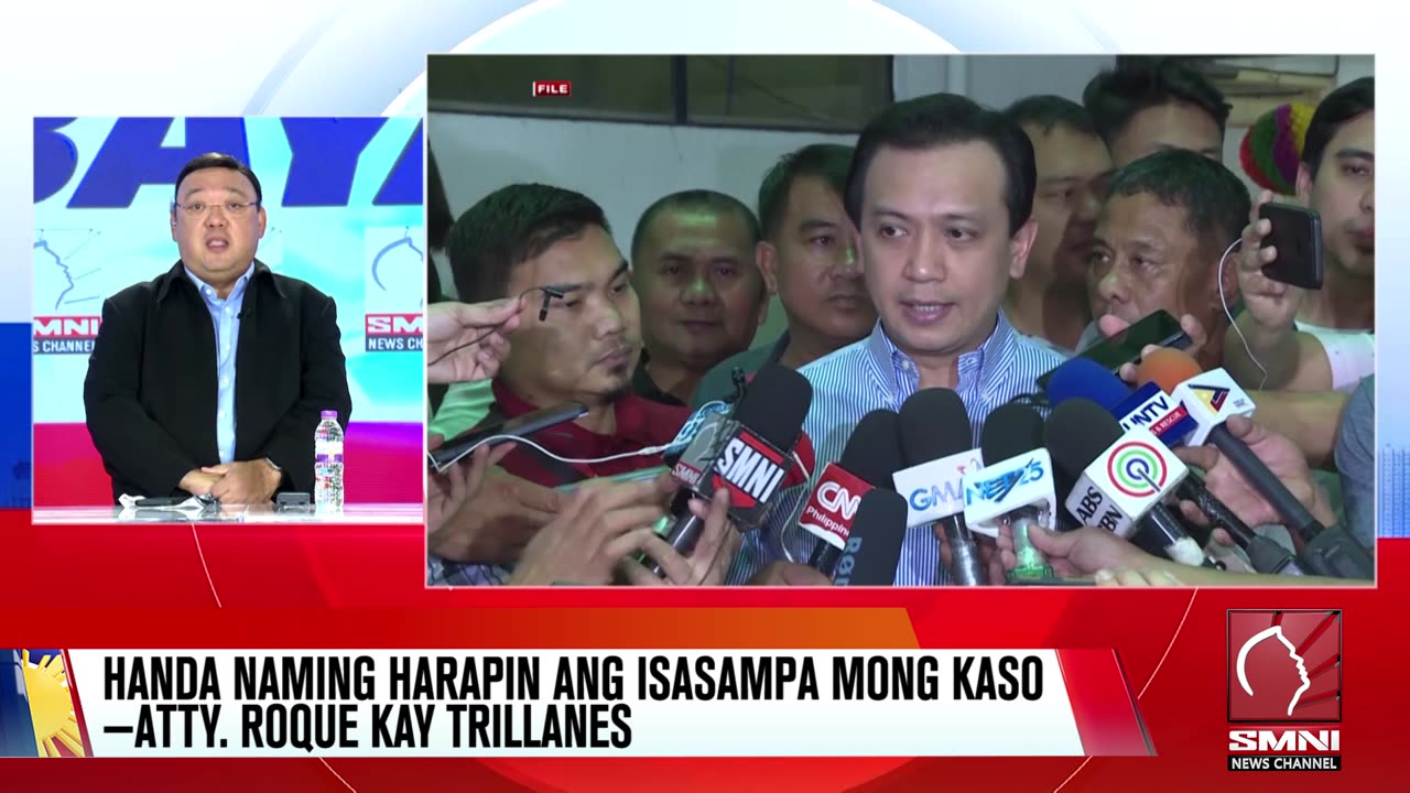 Atty. Harry Roque, handang harapin ang isinampang kaso sa kanya ni Trillanes