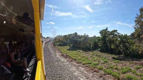 All Aboard Santa Express 148 Traveling Thru Lake Placid Fla From Sebring Fla