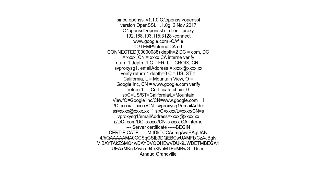 openssl s_client using a proxy