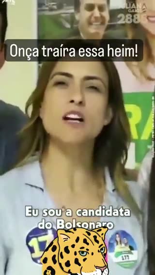 A vagaba usou o nome do Bolsonaro para se eleger, e agora faz perseguição do Bolsonaro.