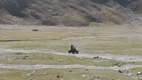 Unbelievable ATV ride at the foot of himalayas