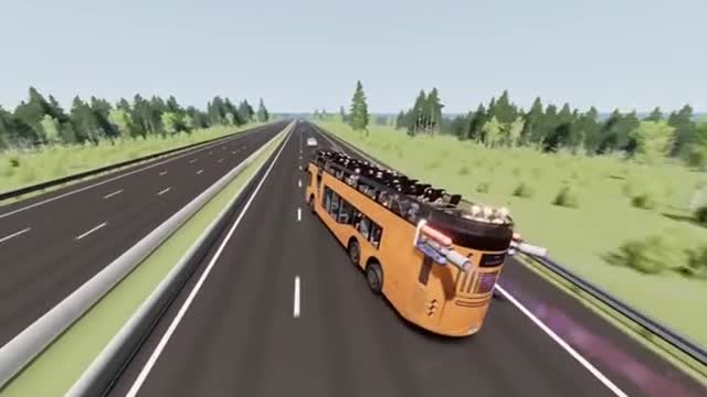 the bus goes crazy