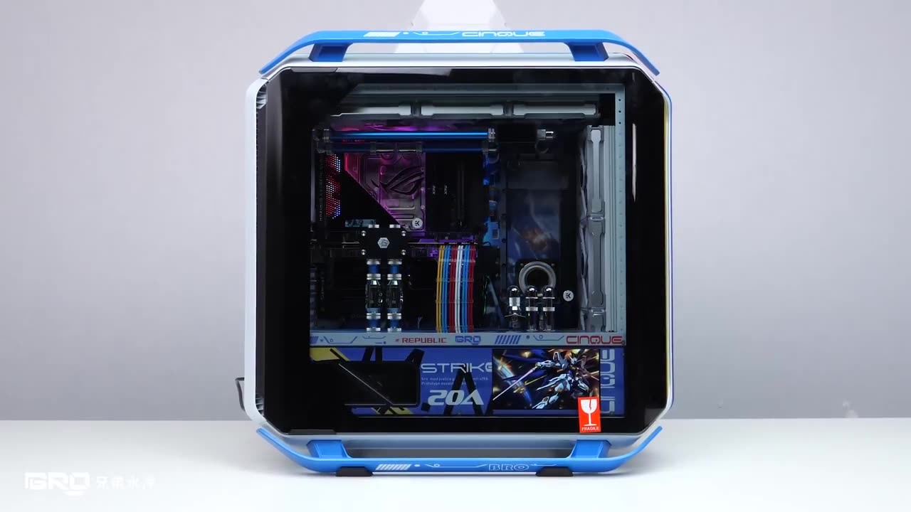 「HARDWARE HAVOC」4K Cooler Master C700M Strike Freedom.Build A PC