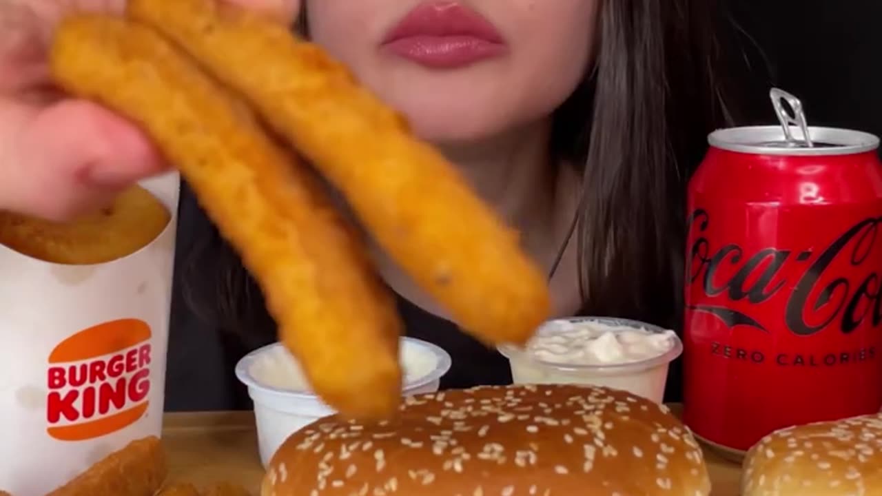 ASMR burger king 👑