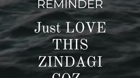 Love you zindagi!!