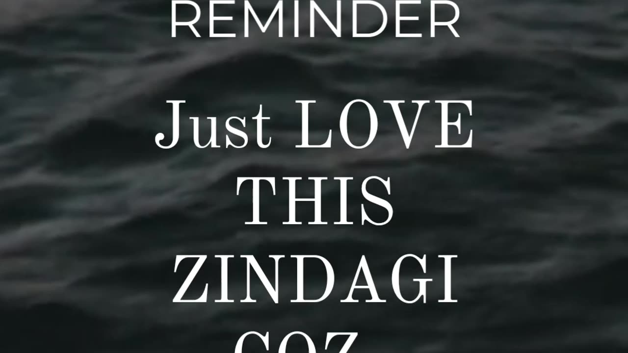 Love you zindagi!!