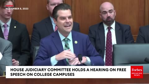 'Is It Possible To Criticize George Soros Without Being Antisemitic?': Matt Gaetz Talks Free Speech