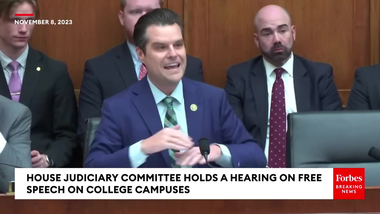 'Is It Possible To Criticize George Soros Without Being Antisemitic?': Matt Gaetz Talks Free Speech