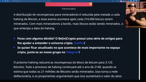URGENTE! Halving do Bitcoin pode ser Antecipado #halving #bitcoin