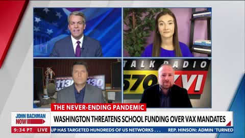 Ari on Newsmax panel discussing fallout from vaccine mandates for teachers