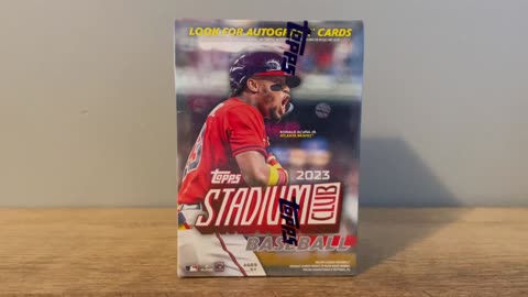 2023 Topps Stadium Club Blaster Box Opening!