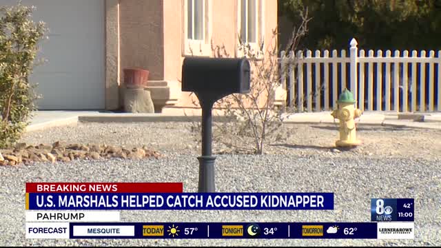 Suspect in kidnapping taken into custody in Nye County