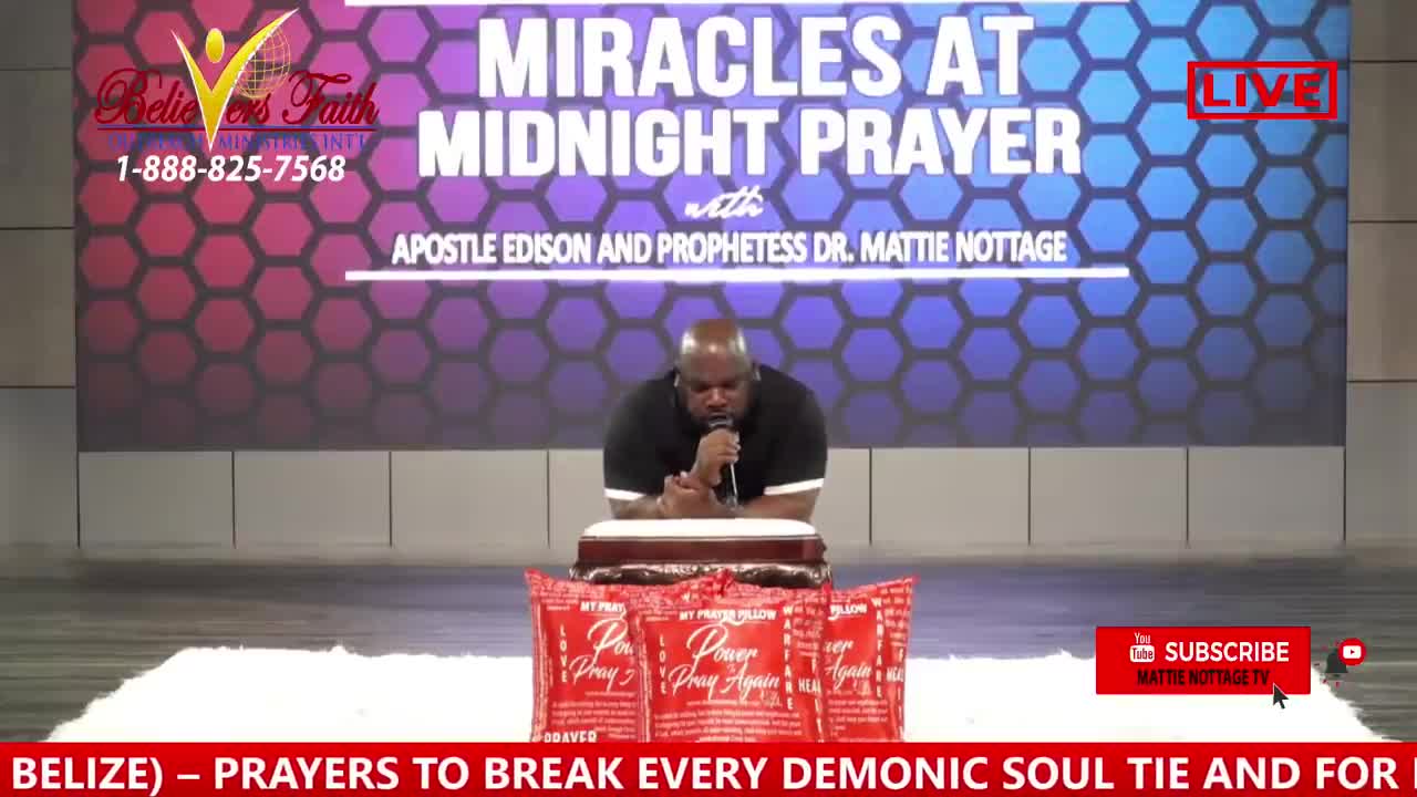 IT’S TIME TO PUSH IN PRAYER FOR YOUR MIRACLE! | APOSTLE EDISON & PROPHETESS MATTIE NOTTAGE