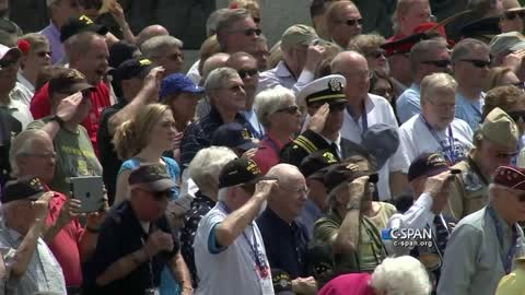 Taps and Missing Man Formation (C-SPAN)