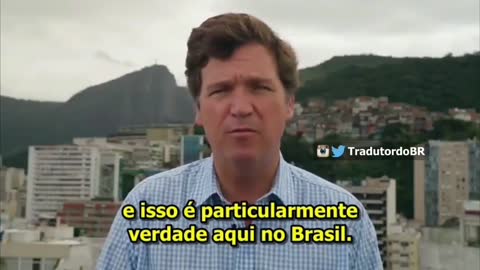 Tucker Carlson se preocupa com eleições no Btasil