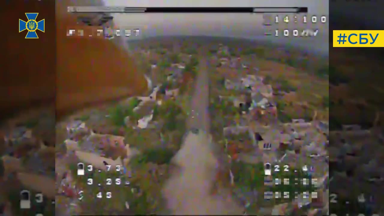 Ukrainian Flying RPGs Smash Russian Tanks